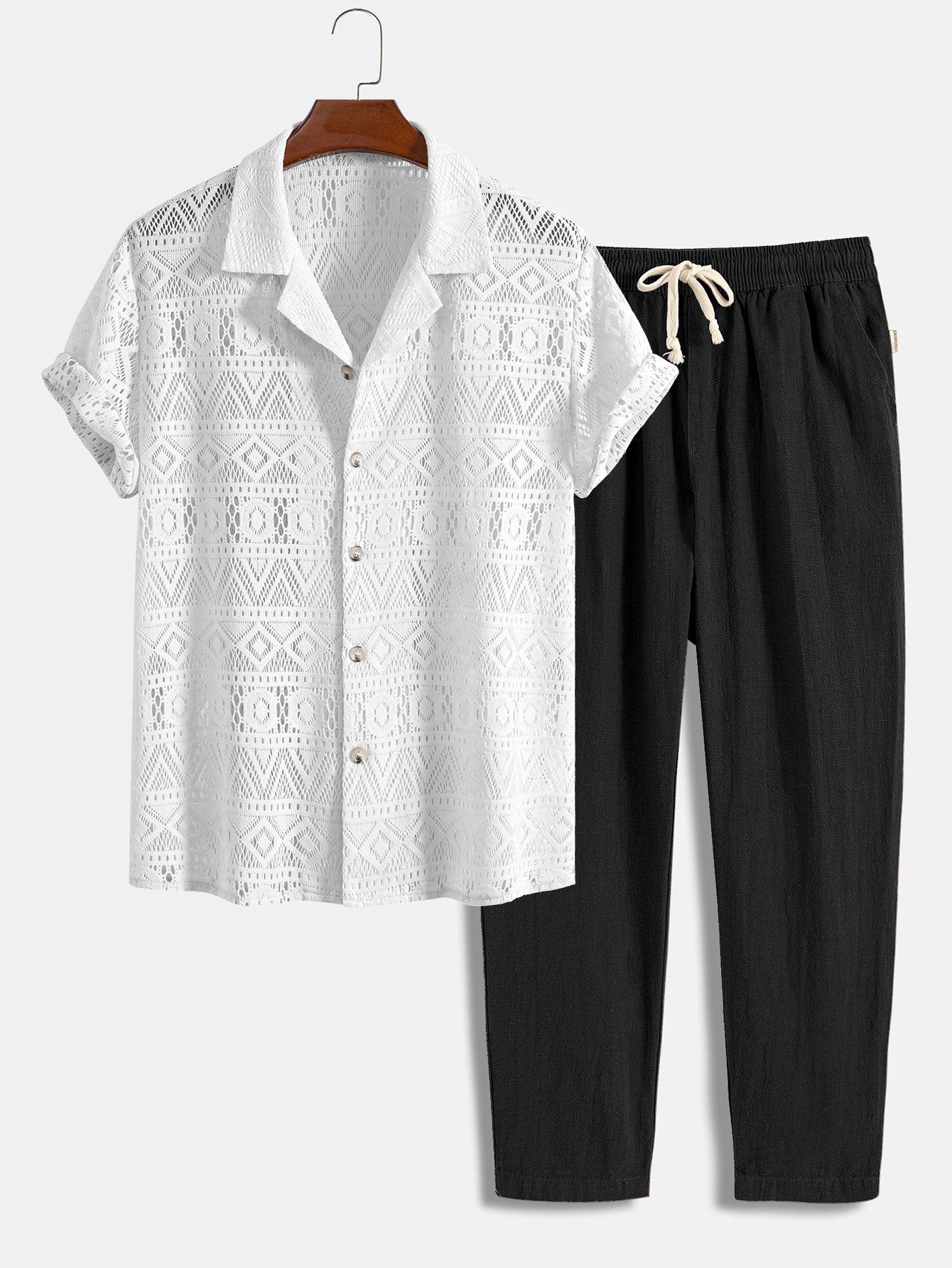 CLAIRE | Chic Short-Sleeve Ensemble
