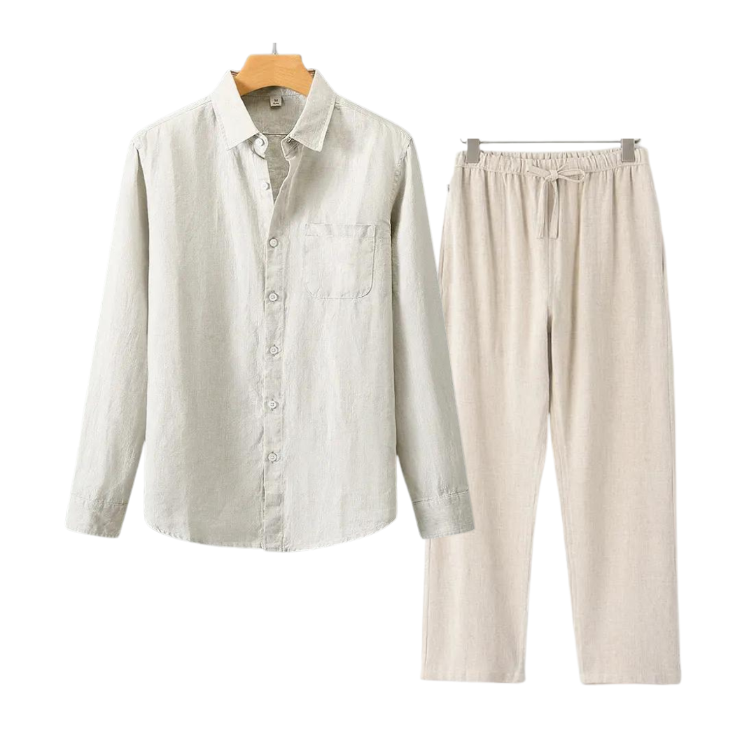 CHLOÉ | Elegant Linen Ensemble