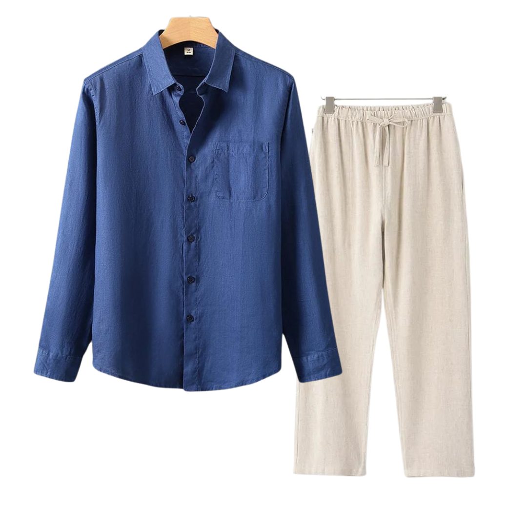 CHLOÉ | Elegant Linen Ensemble