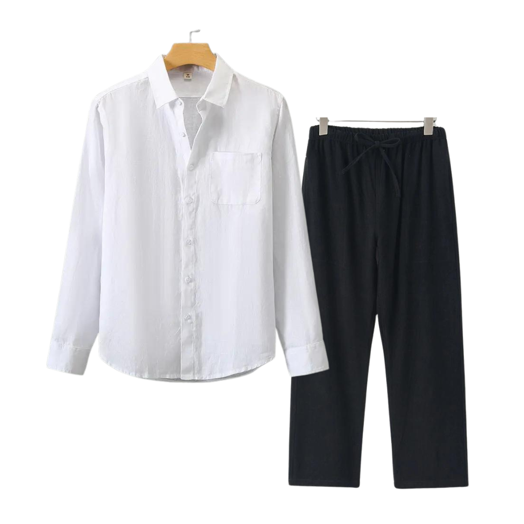 CHLOÉ | Elegant Linen Ensemble