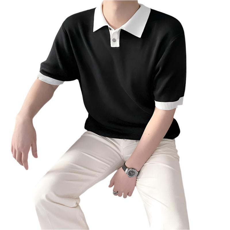 JULIEN | Elegant Relaxed-Fit Polo for Men