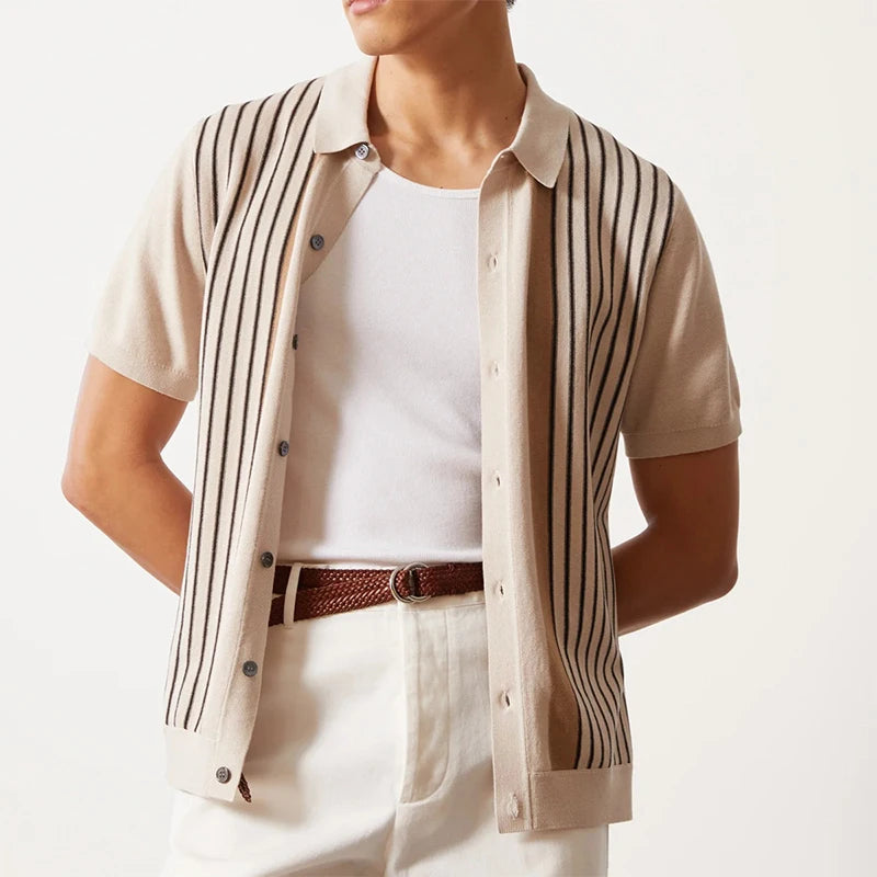 CAMILLE | Elegant Button-Up Polo