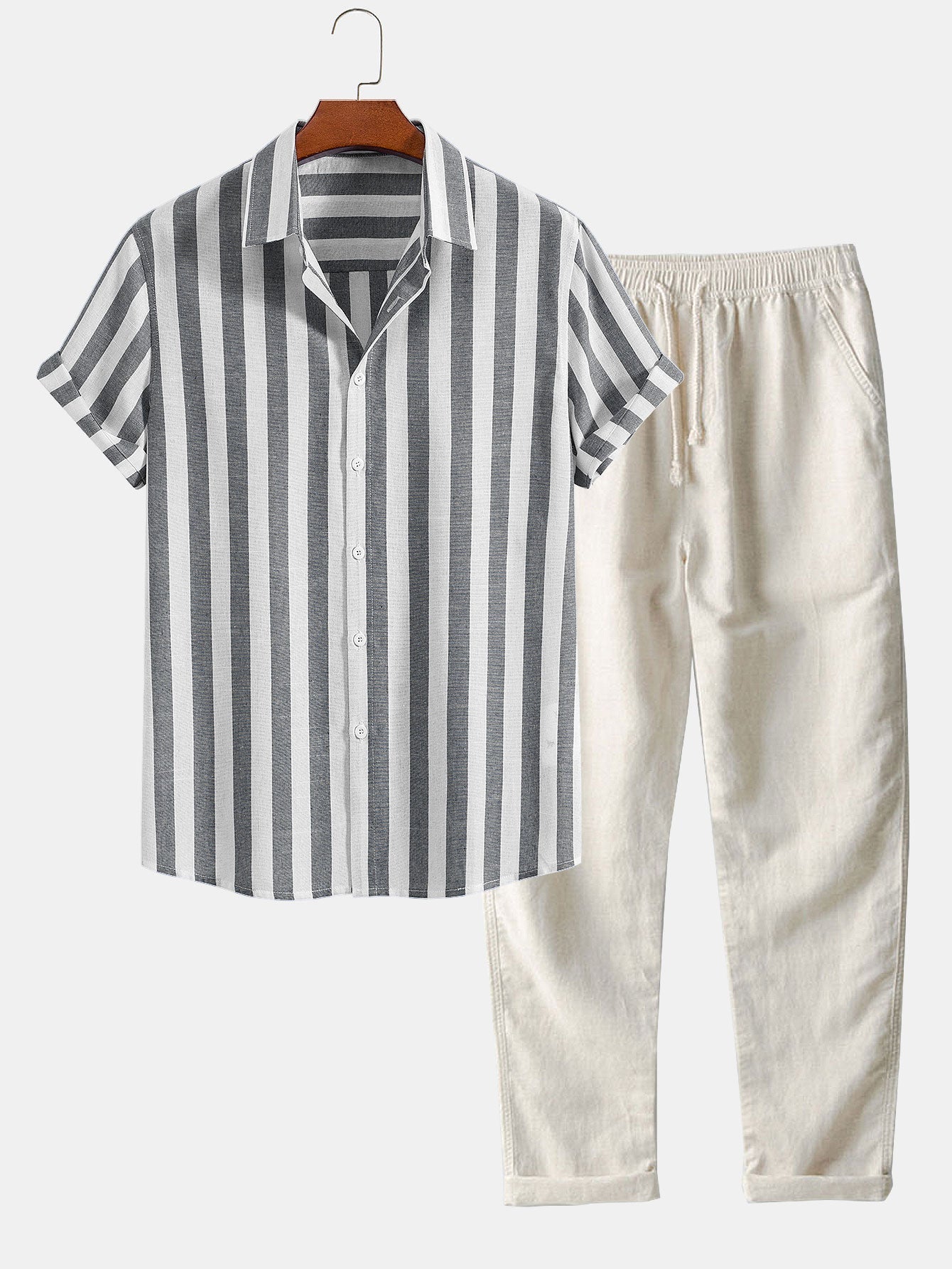“CAMILLE | Elegant Short Sleeve Ensemble”