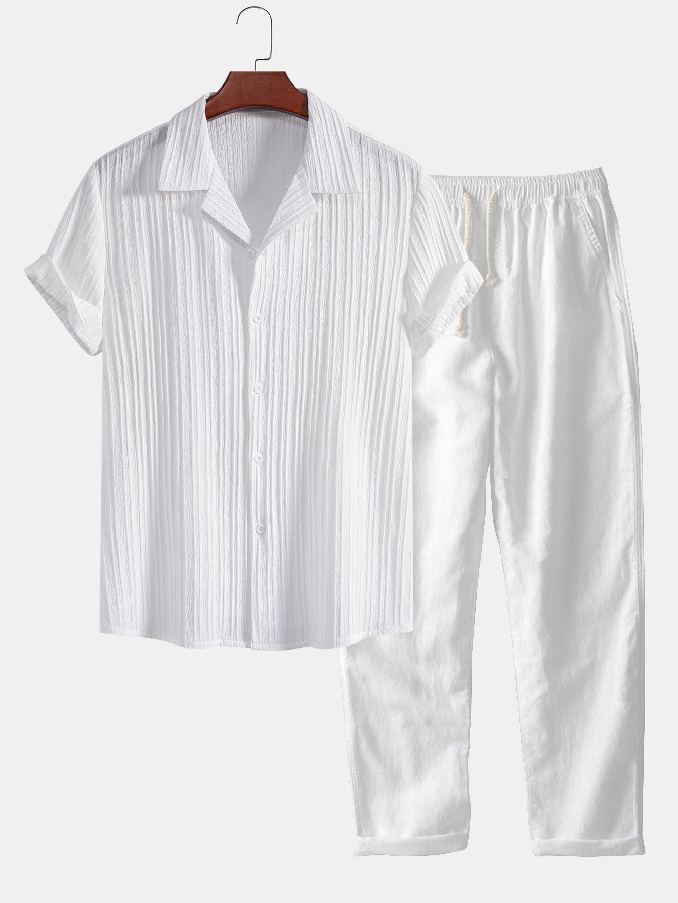 “ISABELLE | Elegant Short Sleeve Ensemble”