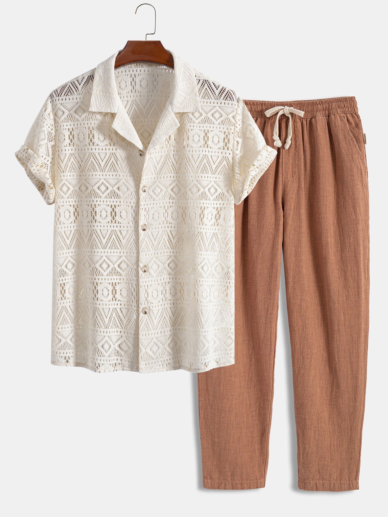 CLAIRE | Chic Short-Sleeve Ensemble