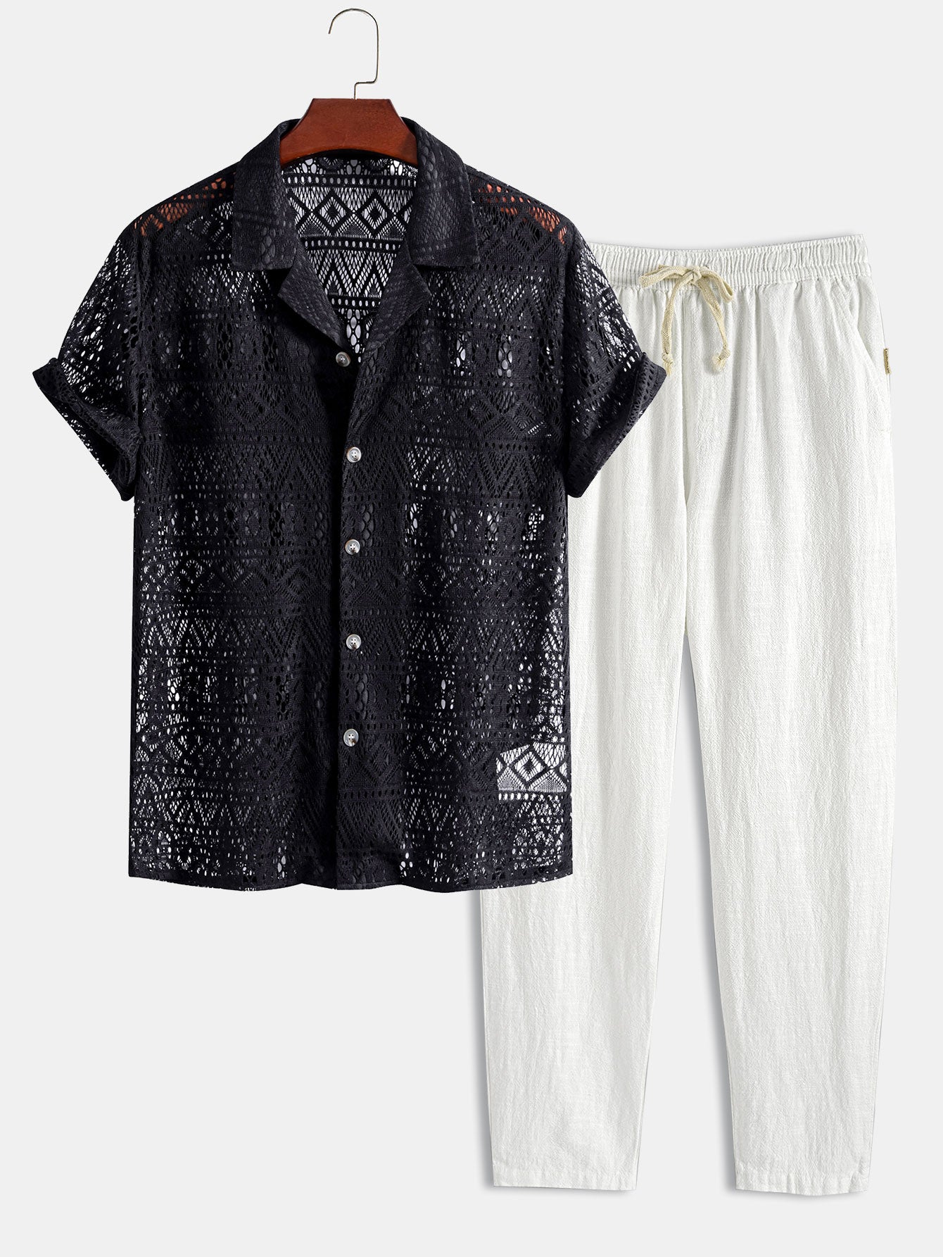 CLAIRE | Chic Short-Sleeve Ensemble