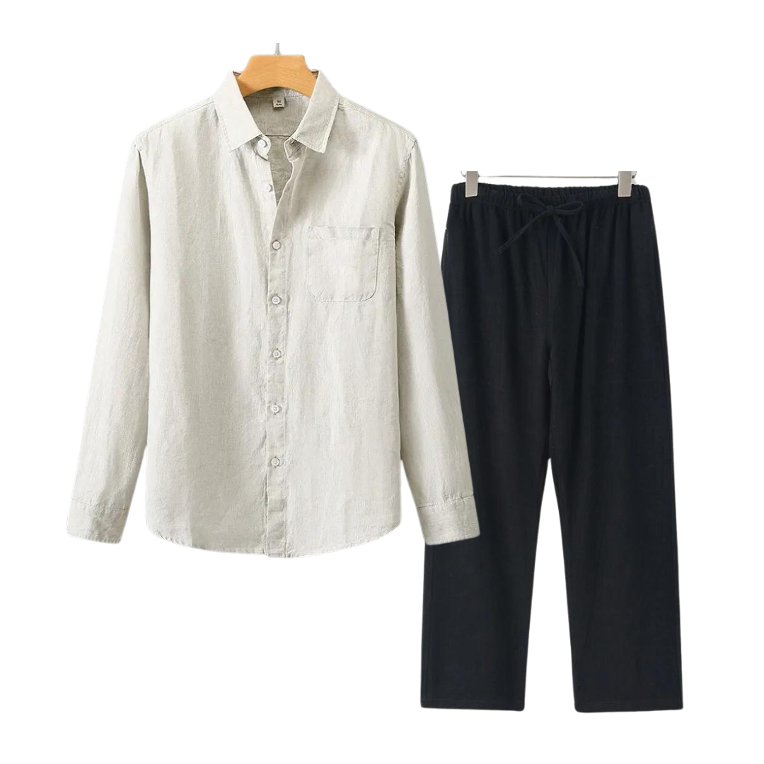 CHLOÉ | Elegant Linen Ensemble
