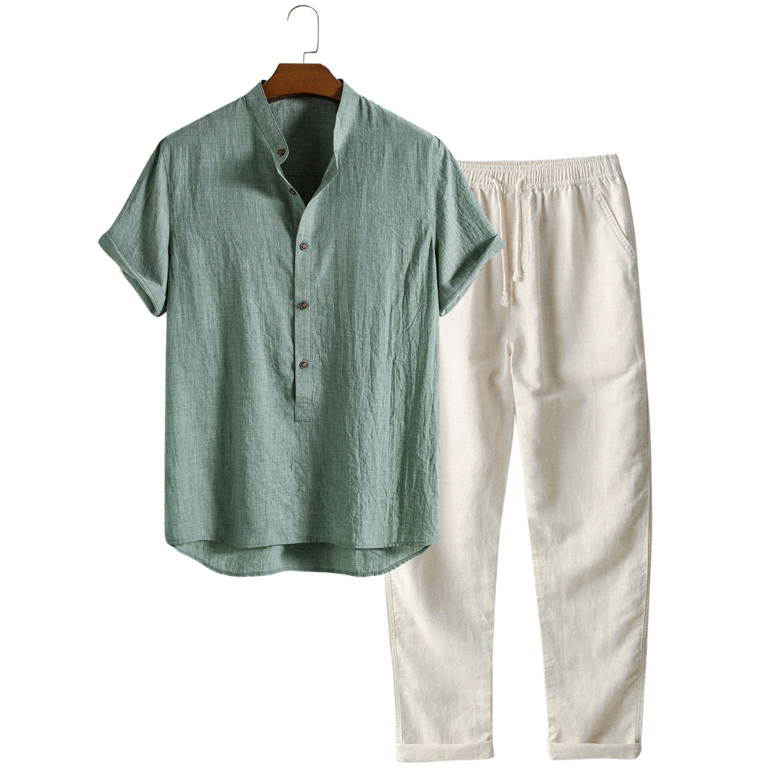 Chloé™ | Chic Short Sleeve Ensemble