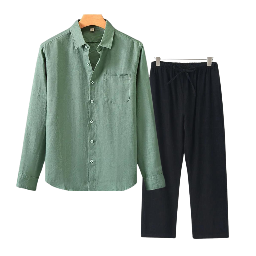 CHLOÉ | Elegant Linen Ensemble