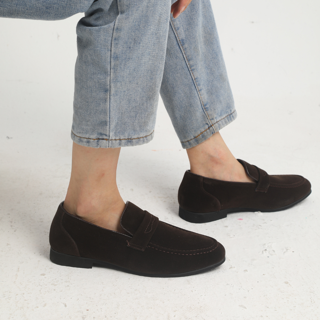 CAMILLE | Elegant Suede Loafers