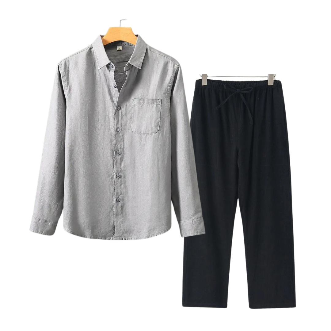 CHLOÉ | Elegant Linen Ensemble