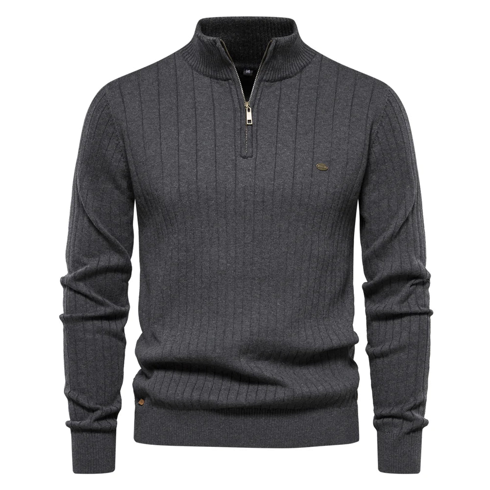 “CAMILLE | Elegant Zip-Up Essential”